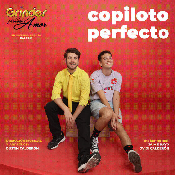 Portada de Copiloto perfecto — single del micromusical Grinder